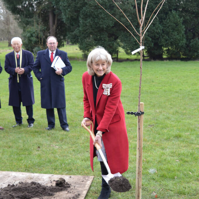 Mrs Morfudd Meredith -Lord Leiutenant of South Glamorgan