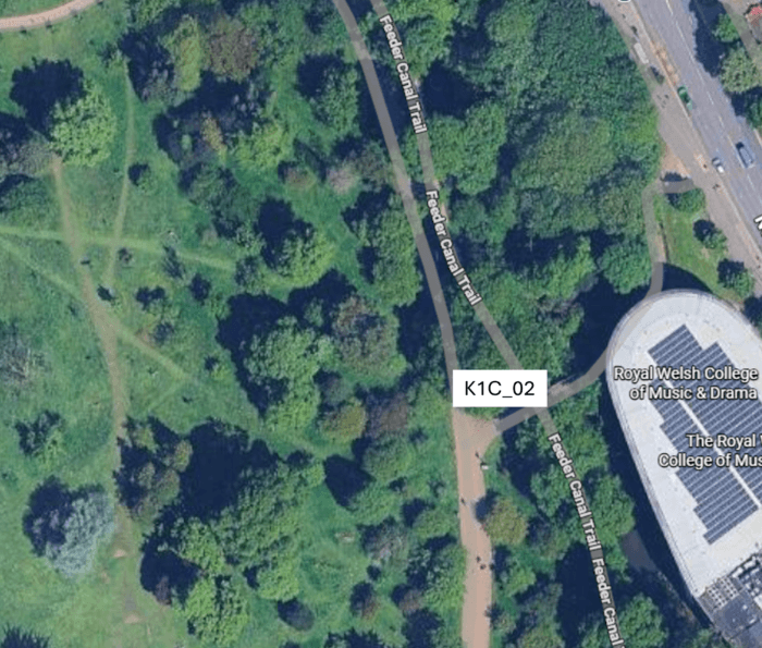 locations of benches in K1C